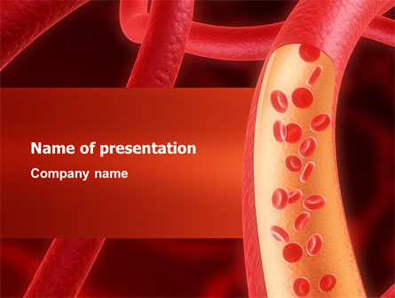 Red Blood Cells Presentation Template, Master Slide