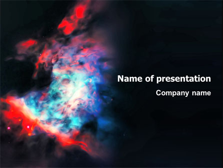 Orion Nebula Presentation Template, Master Slide