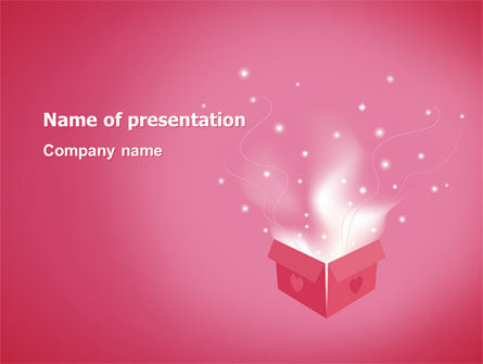 Love Box Presentation Template, Master Slide