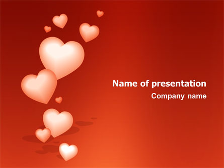 Love Gift Presentation Template, Master Slide