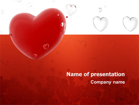Love You Presentation Template, Master Slide