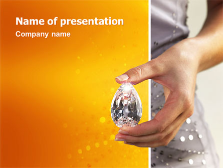Diamond Presentation Template, Master Slide