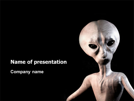 Alien Presentation Template, Master Slide
