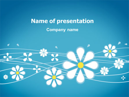 Spring Presentation Template, Master Slide