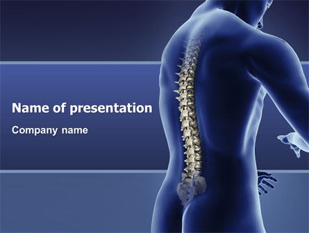 Spine Presentation Template, Master Slide