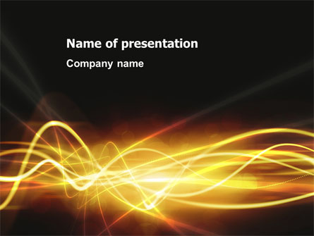 Light Presentation Template, Master Slide