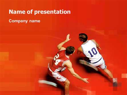 Sport Game Free Presentation Template, Master Slide