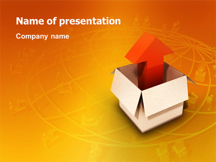 Shipment Presentation Template, Master Slide