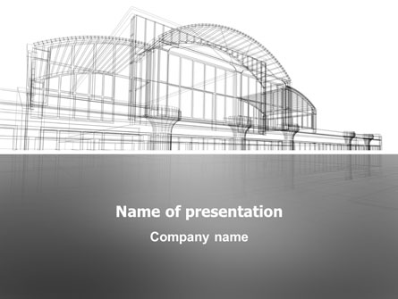 Building Design Presentation Template, Master Slide