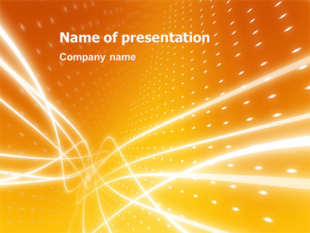 Lights Presentation Template, Master Slide