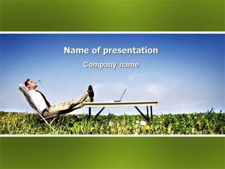Ecological Environment Presentation Template, Master Slide