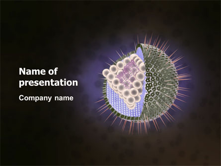 Human Immunodeficiency Virus Presentation Template, Master Slide