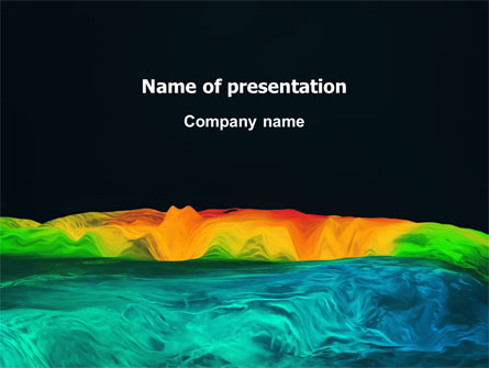 Gravity Data Presentation Template, Master Slide