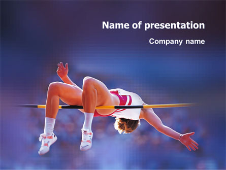 Jump High Presentation Template, Master Slide