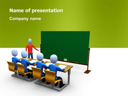 Teaching Class Presentation Template, Master Slide