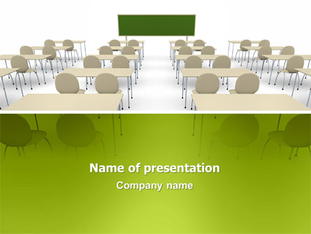 School Class Presentation Template, Master Slide