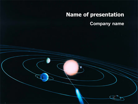 Solar System Presentation Template, Master Slide