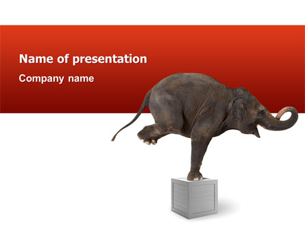 Elephant Presentation Template, Master Slide