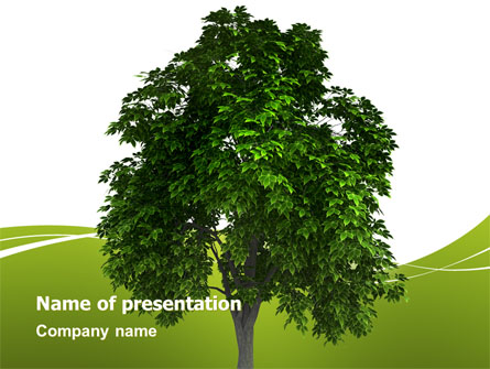 World Tree Presentation Template, Master Slide