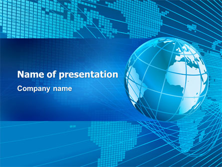 Worldwide Presentation Template, Master Slide