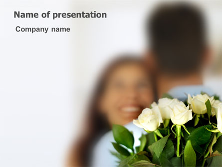 Loving Couple Presentation Template, Master Slide