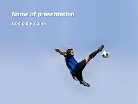 Football Ballet Presentation Template, Master Slide
