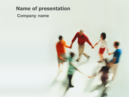 Dancing In The Ring Presentation Template, Master Slide