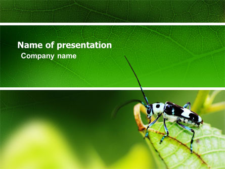 Bug's Life Presentation Template, Master Slide