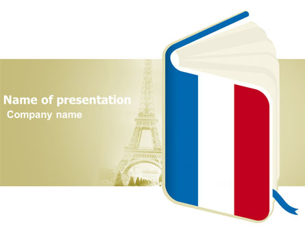 Learning French Presentation Template, Master Slide