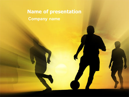 European Football Presentation Template, Master Slide