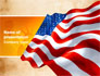 American Stars and Stripes Flag slide 1