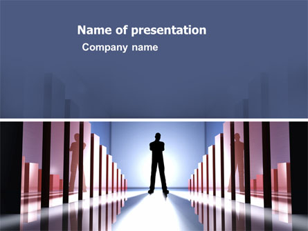 Perspective Presentation Template, Master Slide