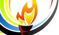 Olympic Fire Presentation Template