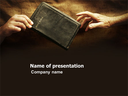 Christianity Presentation Template, Master Slide