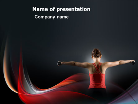 Fit Body Presentation Template, Master Slide