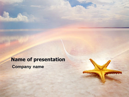 Starfish Presentation Template, Master Slide