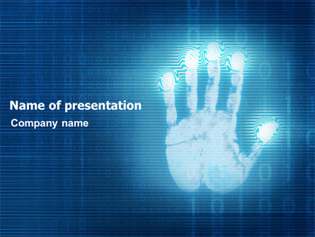 Identity Presentation Template, Master Slide