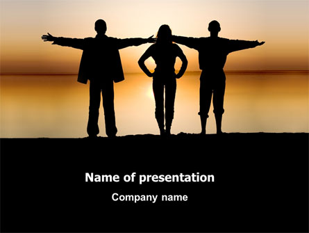 Wide Horizons Presentation Template, Master Slide