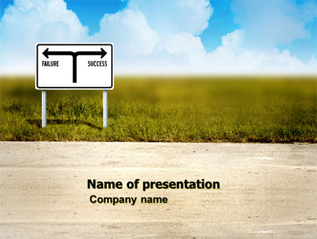 Successful Way Presentation Template, Master Slide