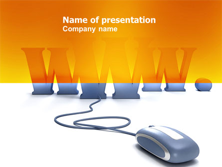 Web Presentation Template, Master Slide