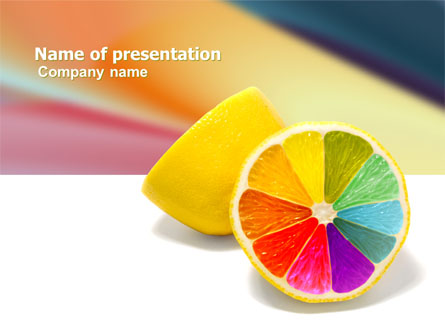 Color Diversity Presentation Template, Master Slide