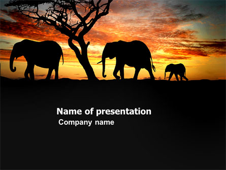 Savanna Presentation Template, Master Slide