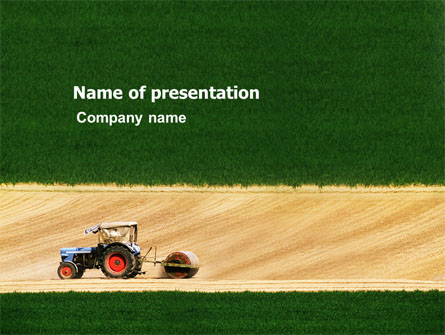 Tractor Presentation Template, Master Slide