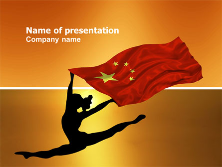 Olympiad in China Presentation Template, Master Slide