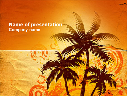 Tropic Presentation Template, Master Slide