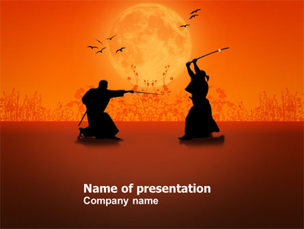 Samurai Presentation Template, Master Slide