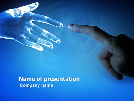 People and Technology Presentation Template, Master Slide