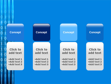 Blue Code Presentation Template for PowerPoint and Keynote | PPT Star