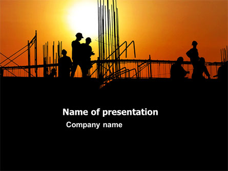 Builders Presentation Template, Master Slide