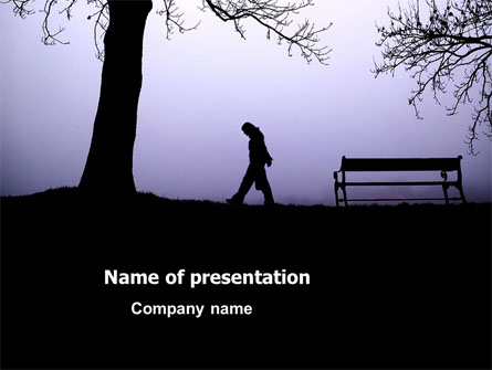 Evening Presentation Template, Master Slide